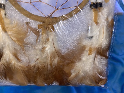 Dream Catcher Legend of the Dreamcatcher Beads Feathers Unopened Package 4" - Picture 9 of 10