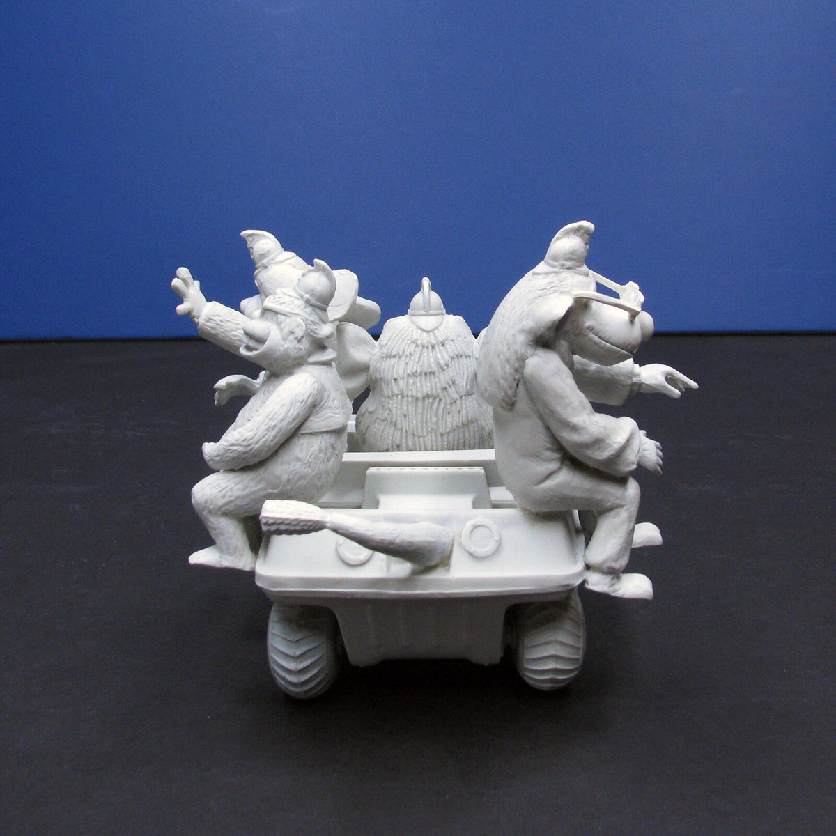 Jimmy Flintstone Banana Splits model kit Fleegle, Bingo, Snorky