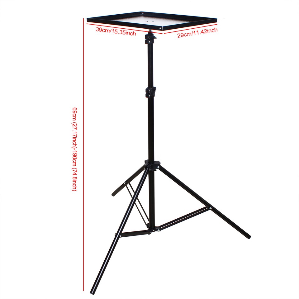 Adjustable Laptop Table Stand Tripod Stand Computer Notebook Desk Heavy