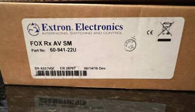 Extron FOX Rx AV SM 60-941-22U Communication Receiver