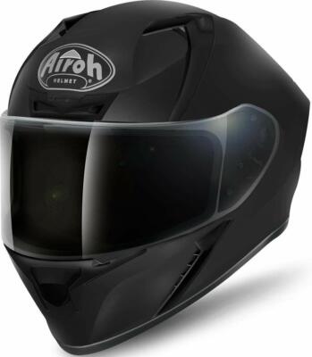 MOTORRADHELM INTEGRAL AIROH HELMETS VALUE FARBE SCHWARZ MATT GRÖSSE XXL