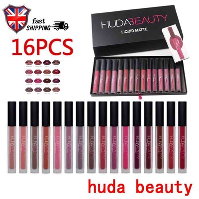 huda beauty lipstick set 16