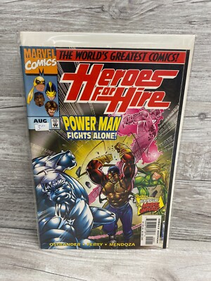 Marvel Comics Heroes for Hire Power Man Fights Alone #2 Modern Age Aug 1997