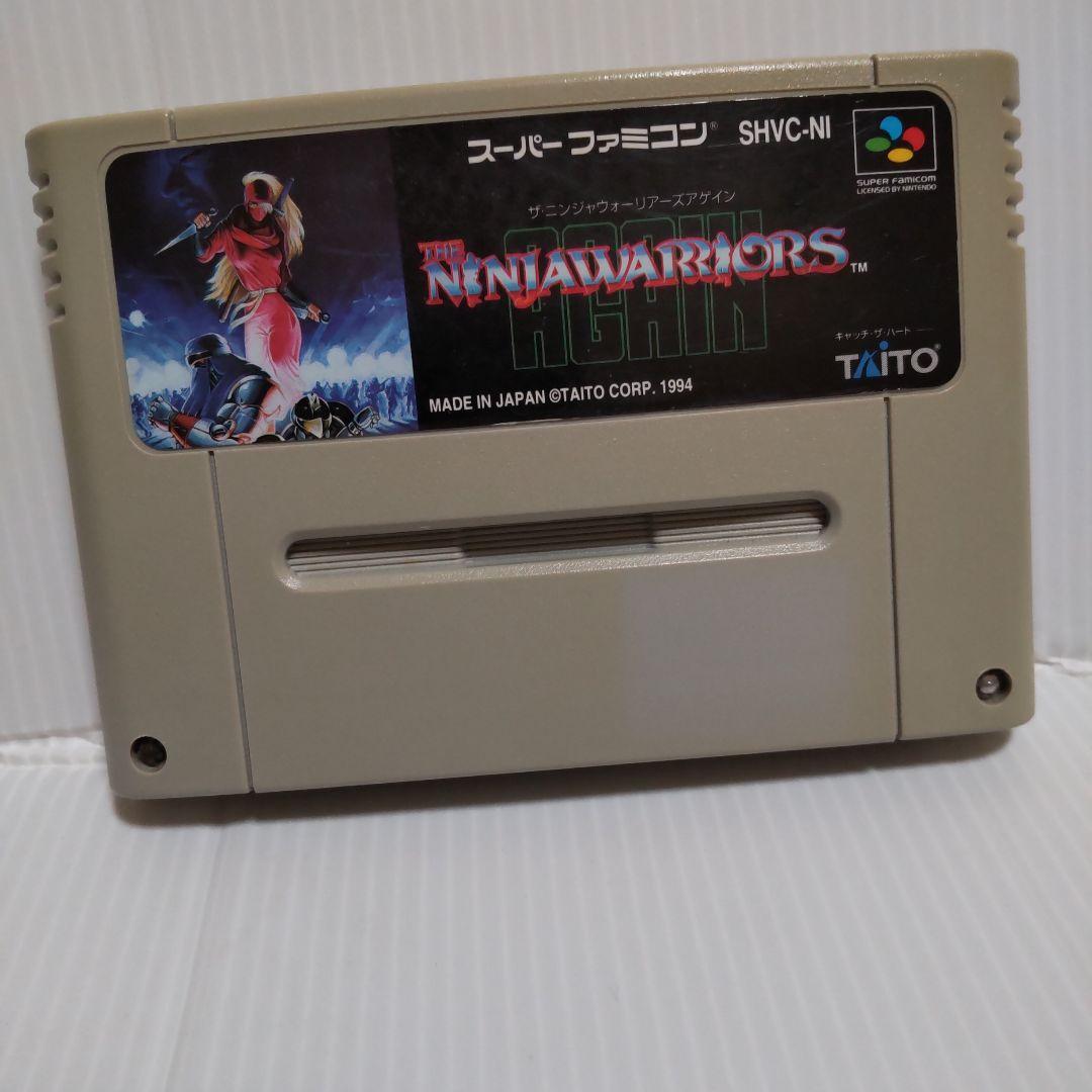 SFC スーファミ THE NINJA WARRIORS AGAIN ザ・ニンジャウォーリアーズ