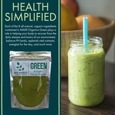 MAXX Organics 8 SUPERFOODS POWDER 30 Day Supply Compare to Nested Vital Proteins