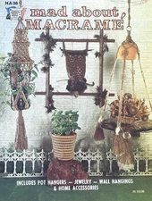 Mad About Macrame American Craft Series by Hazel Pearson Handicrafts 1975