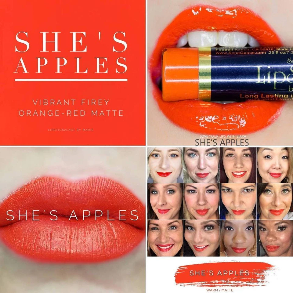 Color de labios de larga duración LipSense She's Apples SeneGence - Gran venta Foto 3 de 3
