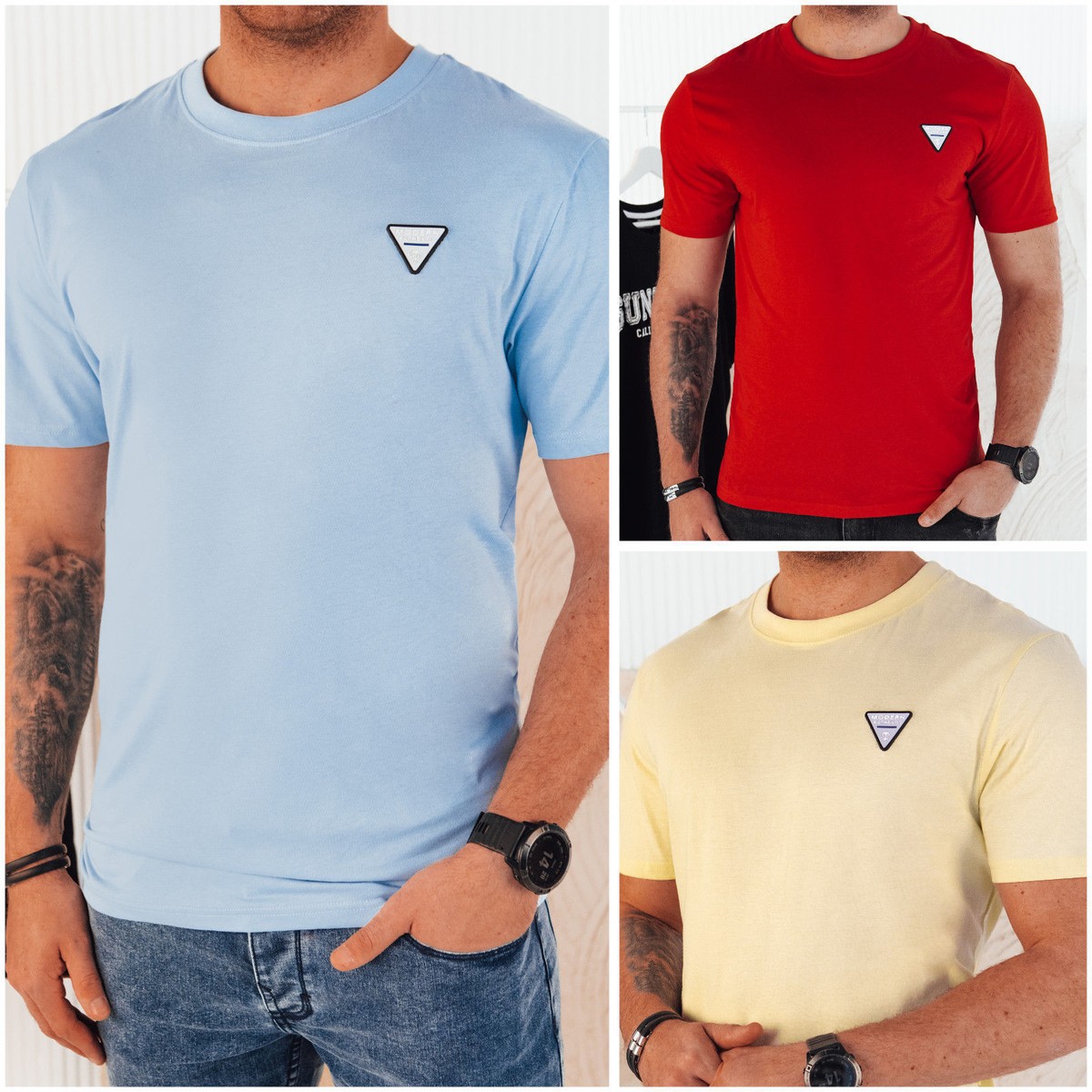 Herren T-Shirt Mit Aufdruck – Kurzarm, Rundhals,  Produktbild-Vorschau 7