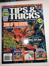Tips & Tricks Magazine # 75 (May 2001) Zone of the Enders Cover 🔥🔥🔥