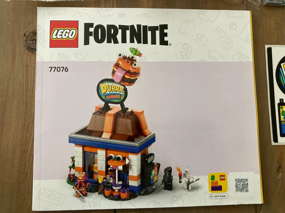 LEGO 77076 Fortnite Durrr Burger Restaurant - NO MINIFIGURES - Build Only! - Image 4 of 4