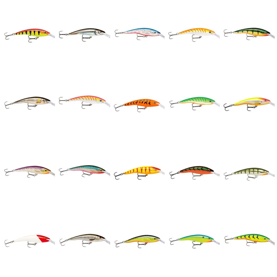 Rapala Deep Tail Dancer 7/9/11/13cm Schleppwobbler Wobbler Barsch Zander Hecht - Bild 1 von 1