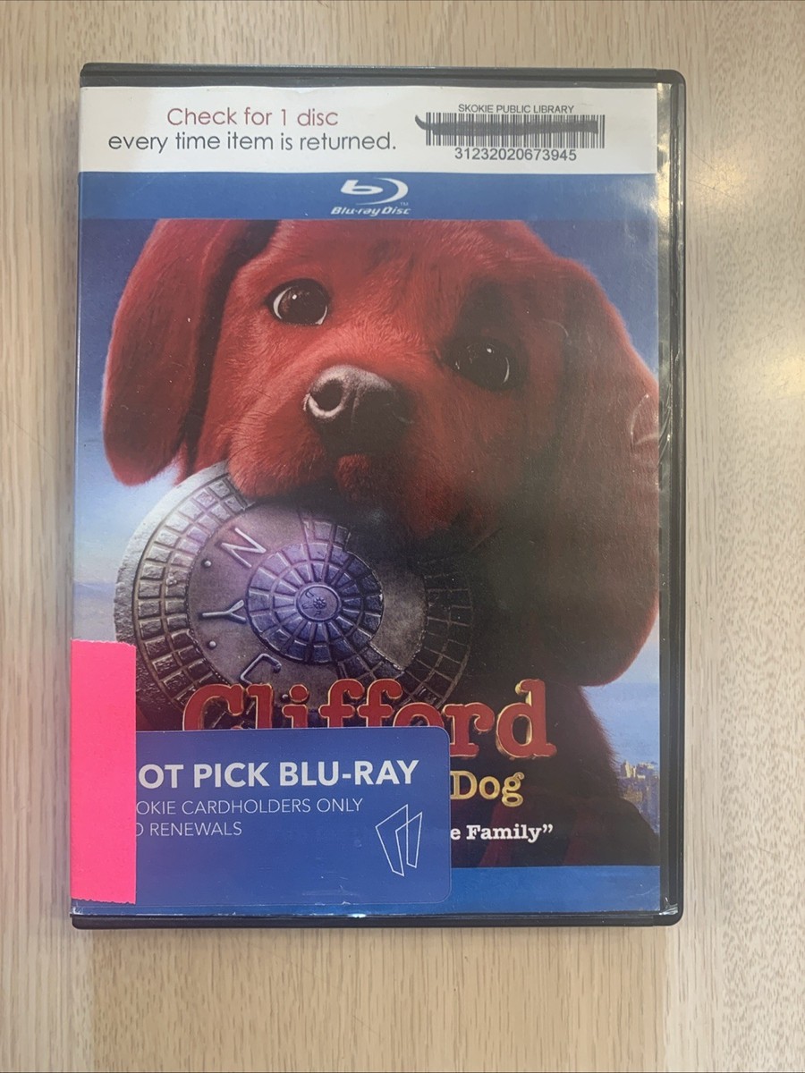 CLIFFORD THE BIG RED DOG DVD 2021 PLAYS GREAT! | eBay