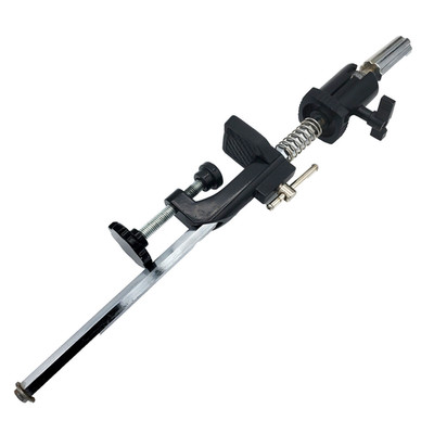 Pivot Point Metal Adjustable Holder For Mannequin Head Clamp Mount Table Stand