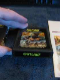 OUTLAW Complete in Box (CIB)  Game for Atari 2600