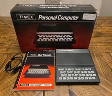 VINTAGE Timex Sinclair 1000 Personal Computer w/ Original Manual Box