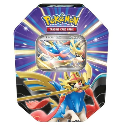 Pokemon Schlagkräftige Legenden Zacian EX Tin Box (Deutsch) - NEU & OVP 