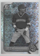 2022 Bowman Chrome Black & White Mini-Diamond Refractor Rosman Verdugo 12eq