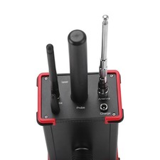 US Plug 100‑240V 1000 Meters Range Metal Locator Underground 15m Depth Red