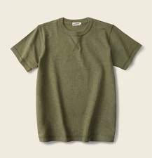 🇺🇸SHIP Bronson 10.5 oz US Cotton Tubular Gusset T-Shirt - Green Non Stock M