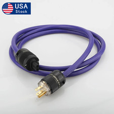 Reference US Power Cable with Figure 8 IEC C7 Female Plug Hifi Audio Supply Cord