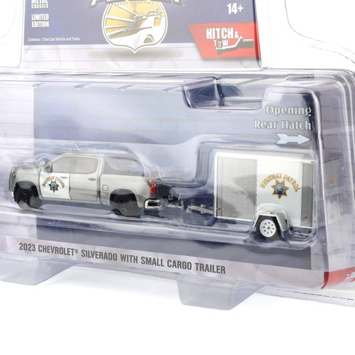 Raw Chase 1/64 2023 Chevy Silverado California Highway Patrol Pursuit 32315-C - Foto 3 di 3
