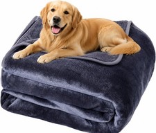 AIWEK Waterproof Pet Blanket for Dogs and Cats, Soft Sherpa Fleece Throw Blan...