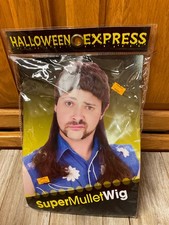 Super Mullet Wig Costume Accessory