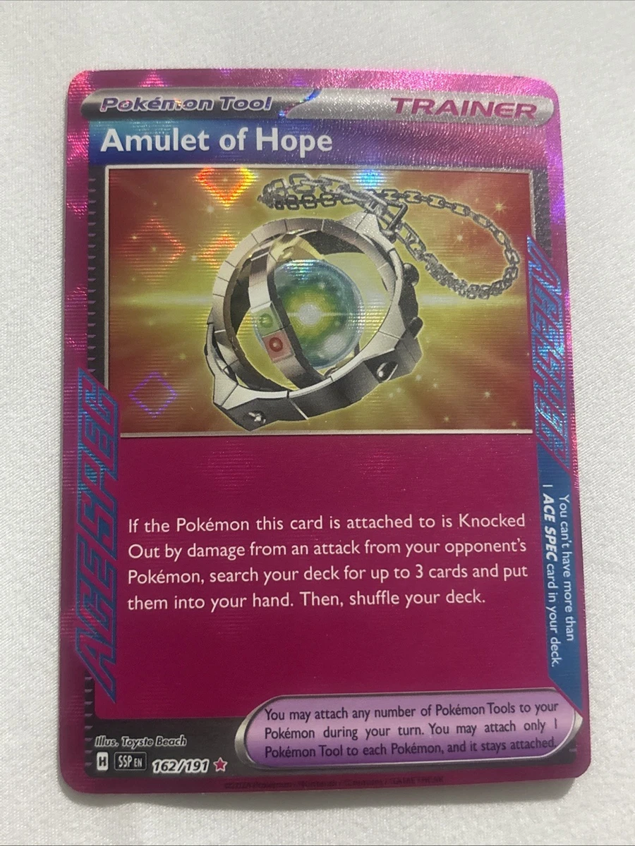 amulet of hope pokemon card Amulet of Hope Pokemon Tool 6625 [Pokmon Card] Amulet of