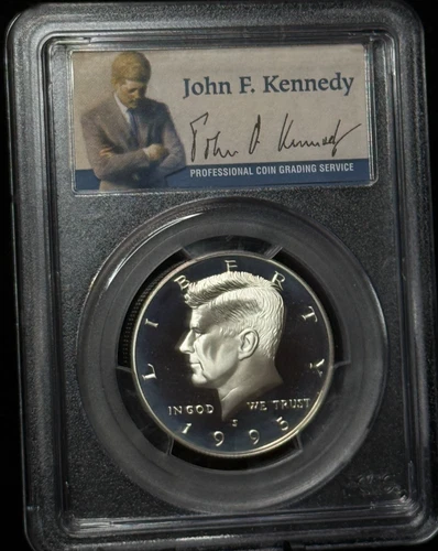 PCGS PR69DCAM - 1995 S Kennedy Silver 50C Proof Half Dollar Coin - 789