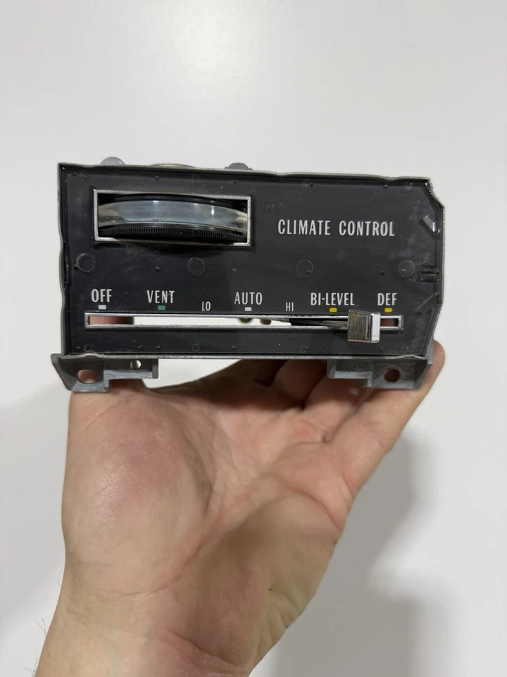 1974-1976 CADILLAC DEVILLE FLEETWOOD ELDORADO A/C HEATER CLIMATE CONTROL READ AD Foto 2 de 4