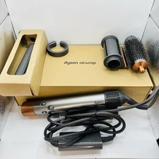 Dyson Airwrap Styler Complete Nickel/Copper with Attachments (USED) HS05 2nd GEN