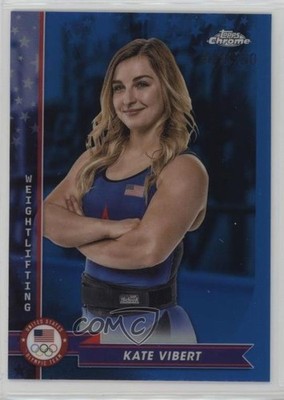 2024 Topps Chrome US Olympic & Paralympic Team and Hopefuls /150 Kate Vibert ux8
