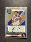 2022-23 Panini Donruss Elite New Breed Autograph Ryan Rollins RC #NB-RYR XV44