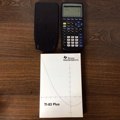 Texas Instruments TI-83 Plus Graphing Calculator - Tested & Working - ACT/SAT
