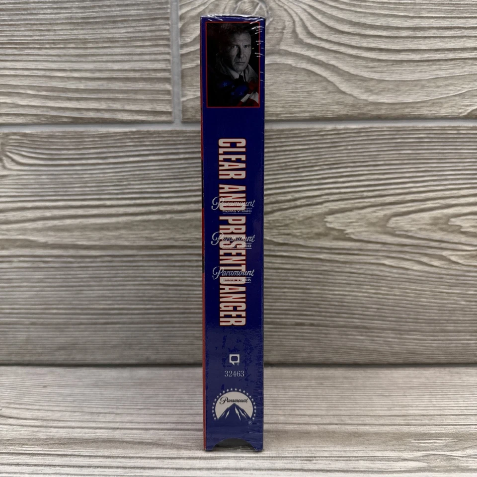 Clear and Present Danger VHS Harrison Ford Brand New & Factory Sealed Foto 2 de 4