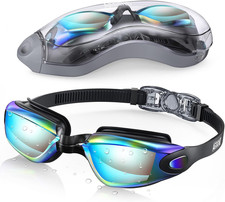 Aegend Swim Goggles, Swimming Goggles No Leaking Full Protection Adult Men Women