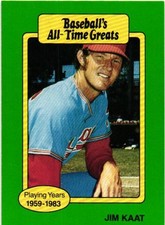 1987 Hygrade Baseball's All-Time Greats - Jim Kaat