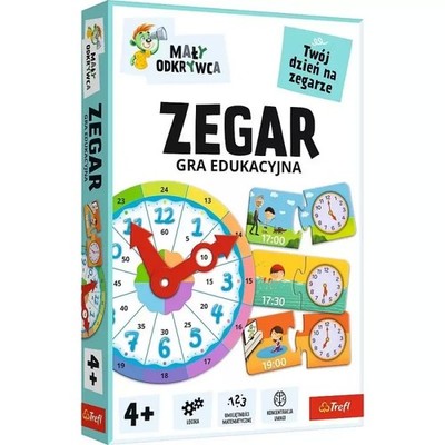 Mały Odkrywca. Zegar - Trefl