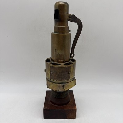 Vintage Lunkenheimer Sicherheitsventil Größe: 2 Abb. 433 / 250 lb. - Made in USA (LESEN)