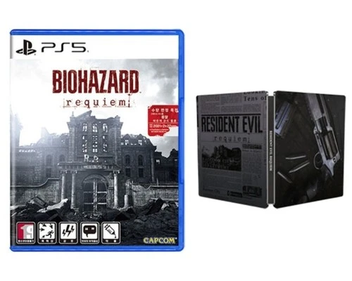 PS5 Resident Evil Requiem Steelbook Edition Region Free Korean English