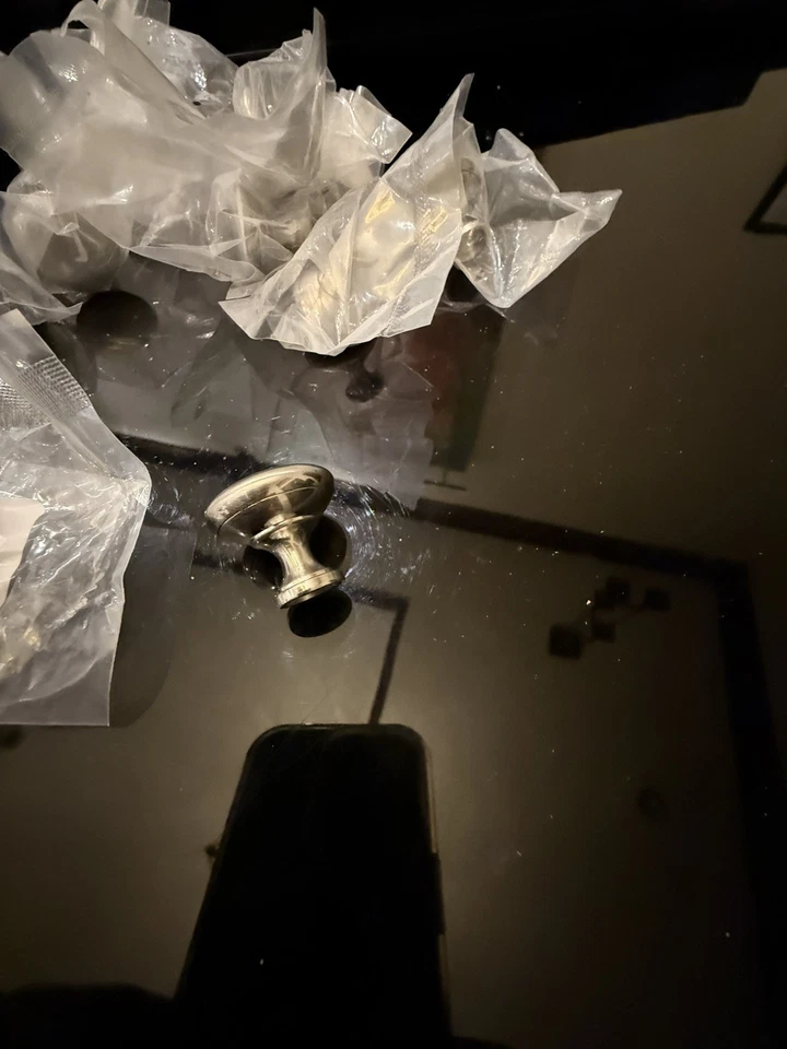 FAST SHIP! QTY 9 LOT Brainerd Garrett Knob Satin Nickel 1.25" P11747V-SN-C - Image 3 of 4