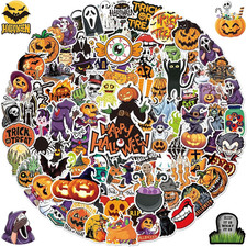 Halloween Stickers - 100 Pcs Halloween Party Favors