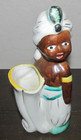 Vintage OCCUPIED JAPAN INDIA INDIAN w/ Turbin 5" Bud Vase Toothpick Holder — photo 1