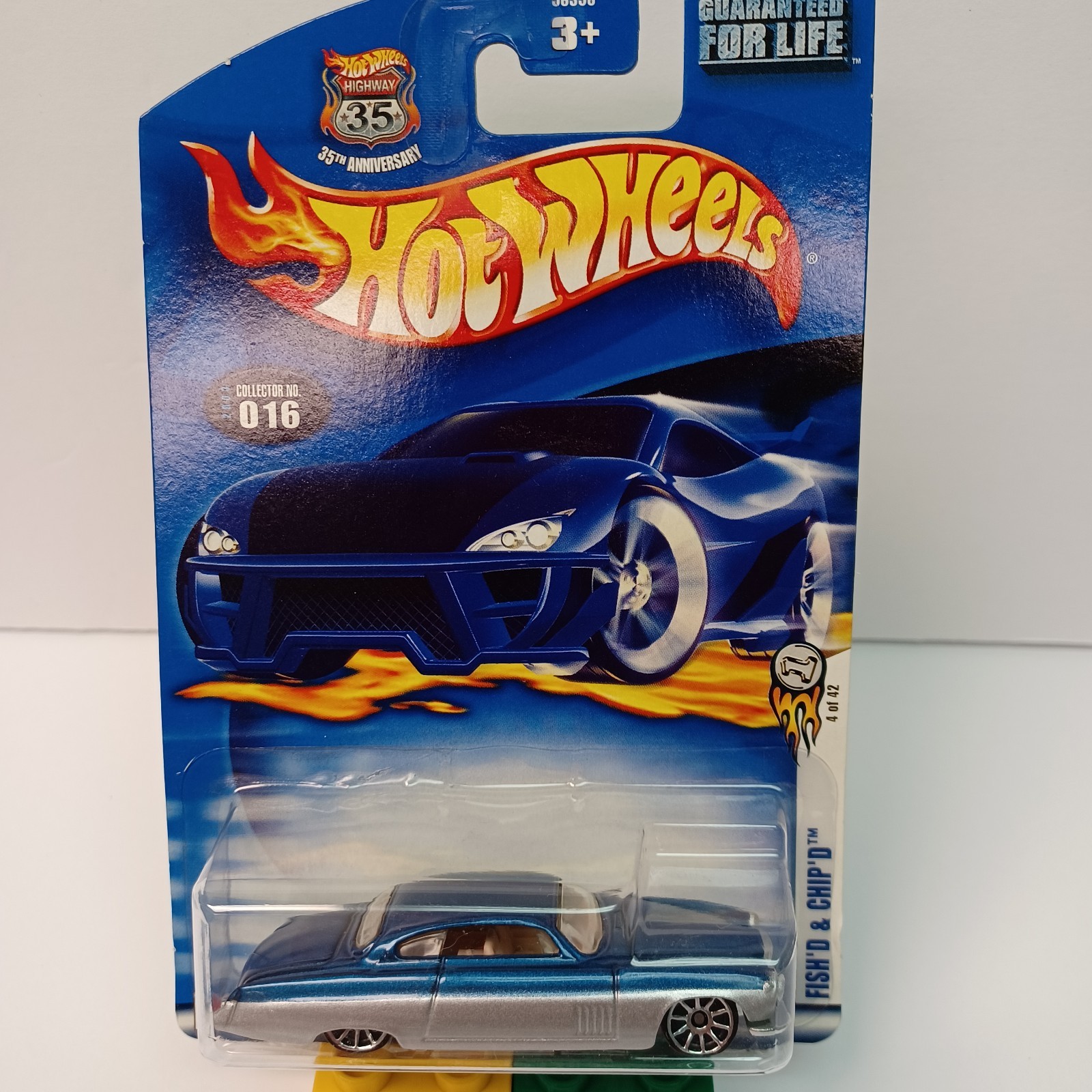 Hot Wheels 2003 First Editions Fish’d & Chip’d 4/42 #016
