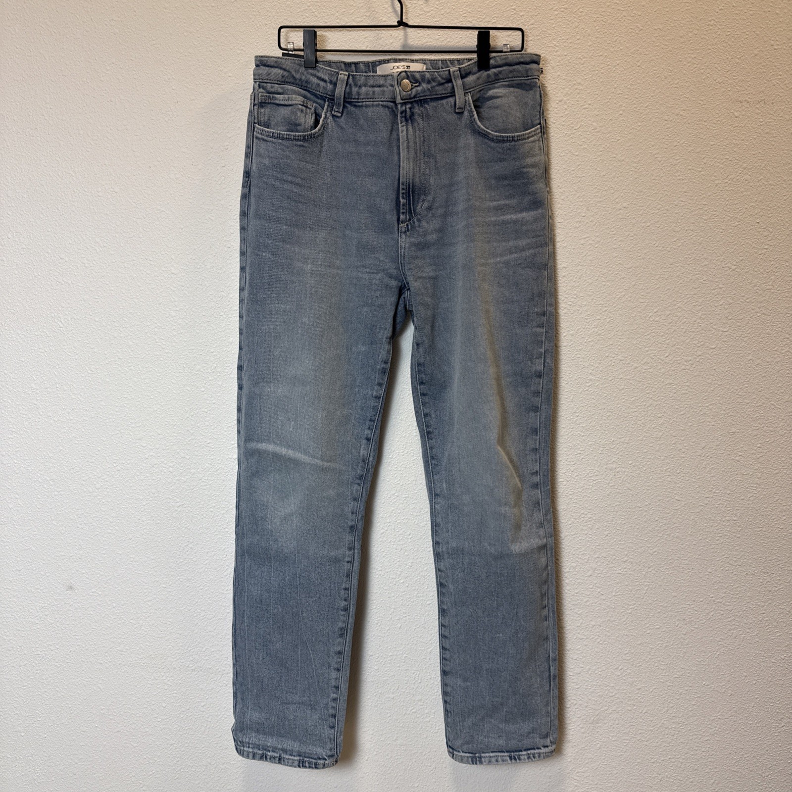 Joes Jeans Jeans Womens 31 Blue Light Wash High Rise Straight Leg Stretch Denim