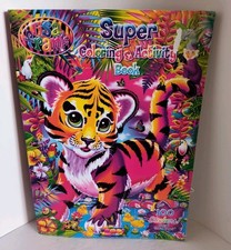 Lisa Frank Coloring and Activity Book 2014 over 100 Stickers Paperback     Ship 