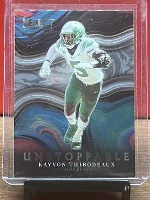 2022 Panini Select Draft Picks - Unstoppable Kayvon Thibodeaux #US-KT (RC)