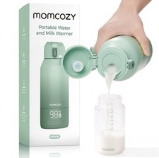 Momcozy Portable Water and Milk Warmer MW05 Green Baby Bottle Warmer