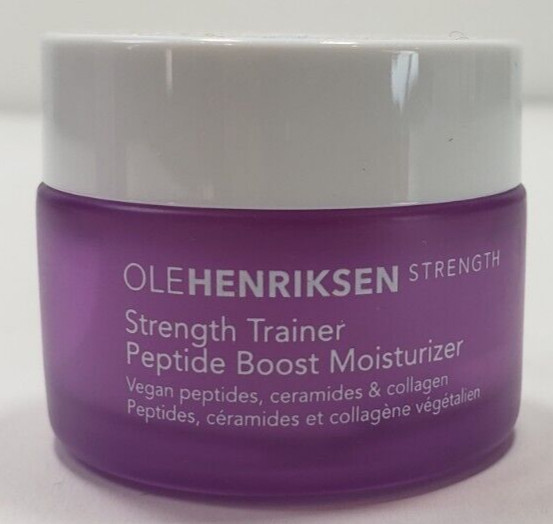 Crema hidratante Ole Henriksen Strength Trainer Peptide Boost 15 ml/0,5 oz nueva