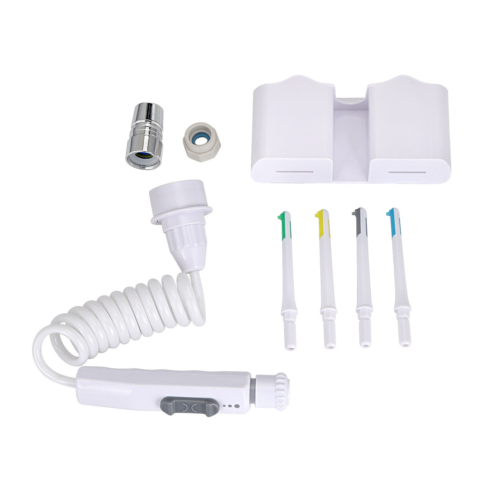 Water Jet Faucet Oral Irrigator Flosser Tooth Flossing Teeth Cleaning